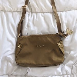 Hedgren Olive nylon small crossbody